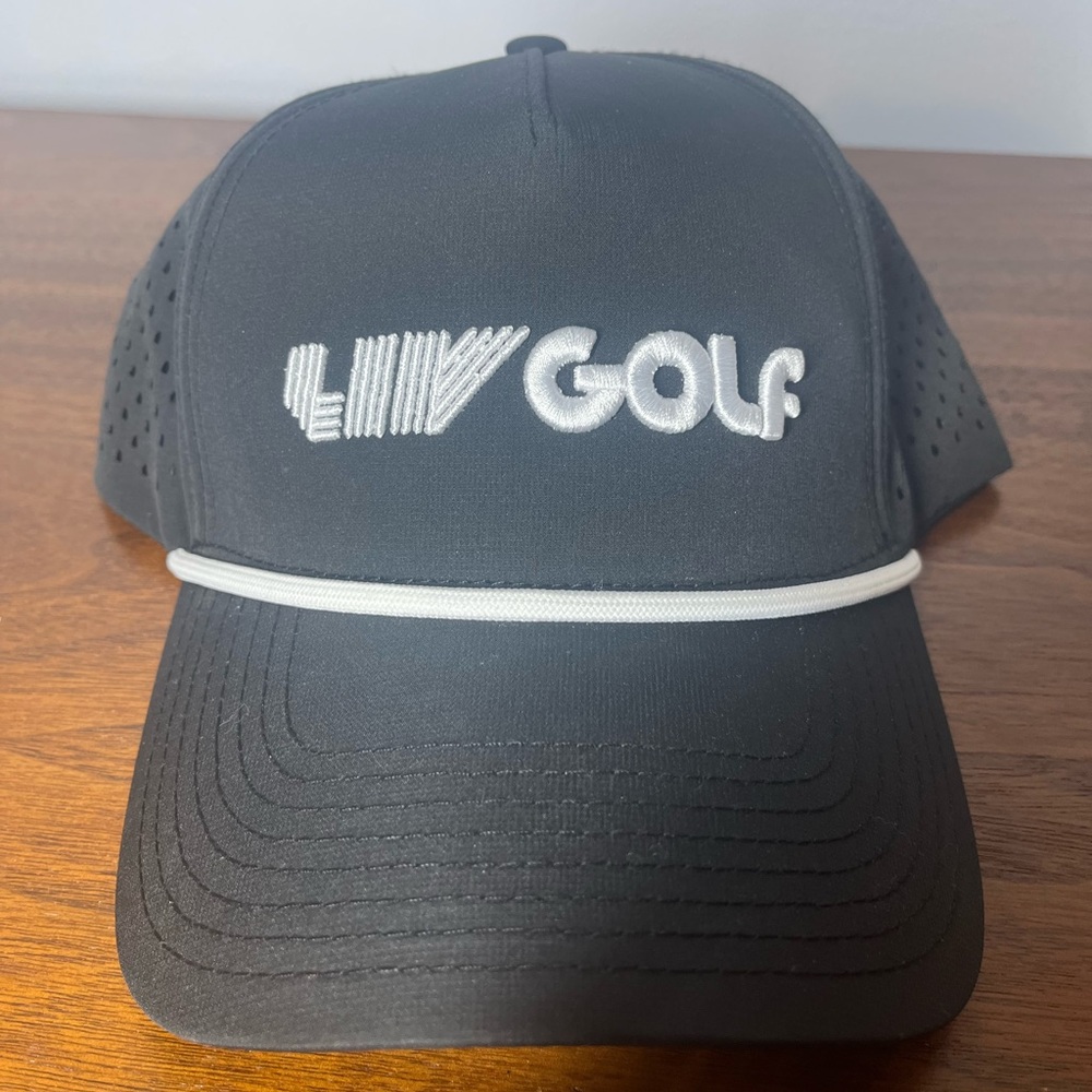 LIV Golf Black Cap